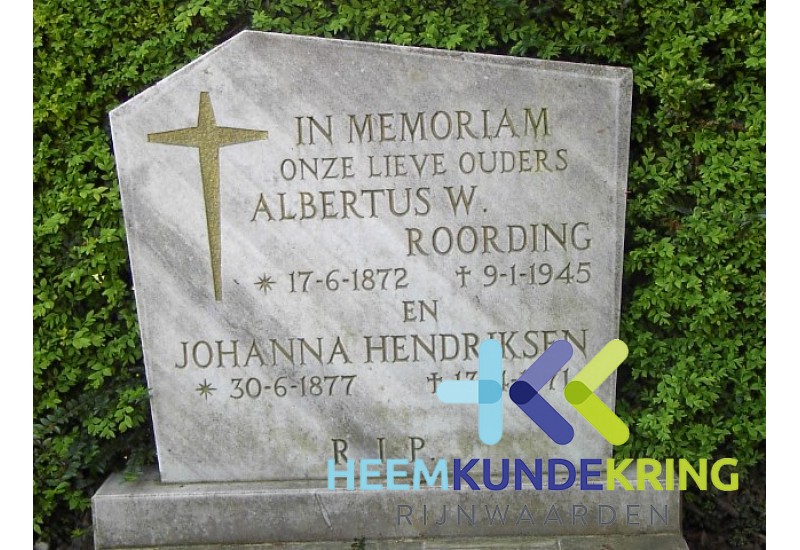 Grafstenen kerkhof Herwen Coll. HKR A.W.Roordink en J.Hendriksen(264)